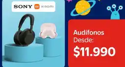 Lider Sony - audifonos oferta