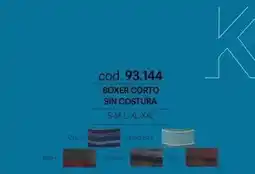 Kayser Bóxer corto sin costura oferta