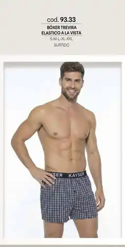 Kayser Boxer prepara elastico oferta