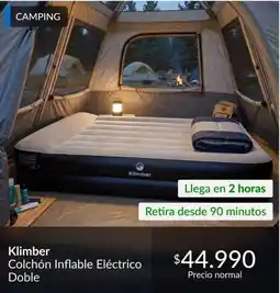 Constructor Sodimac Klimber - colchon inflable eléctrico doble oferta