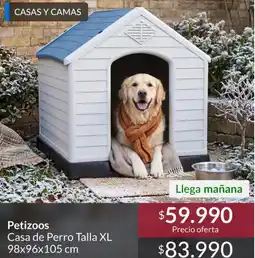 Constructor Sodimac Casa de perro talla xl 98x96x105 cm oferta