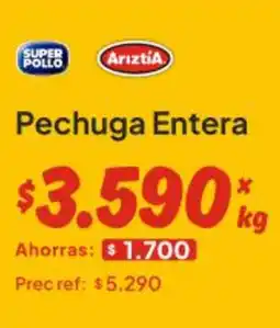 Unimarc Ariztía - pechuga entera oferta
