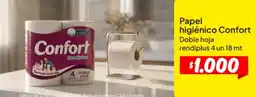 Unimarc Confort - papel higiénico oferta