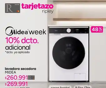 Midea - lavadora secadora