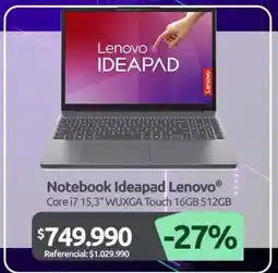 PC Factory Lenovo - notebook ideapad oferta