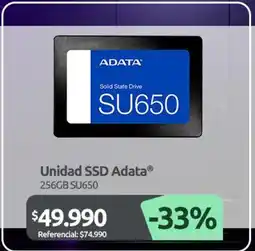 PC Factory Adata - unidad ssd oferta