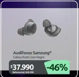 PC Factory Audifonos samsung galaxy buds core negro oferta