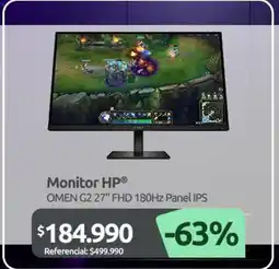 PC Factory Hp - monitor oferta