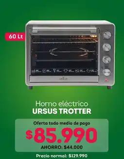 Tottus Ursus trotter - horno electrico oferta