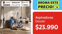 Lider Xiaomi - aspiradoras oferta