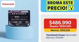 Lider Power - tomahawk generador oferta