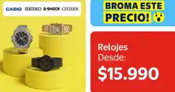 Lider Casio - relojes oferta