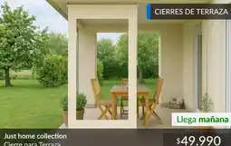Constructor Sodimac Cierre para terraza oferta
