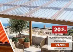 Mimbral Policarbonato ondulado oferta