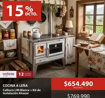 Cocina a leña