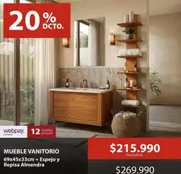 Mimbral Mueble vanittorio oferta