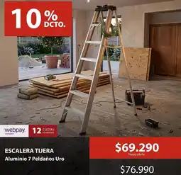 Mimbral Aluminio 7 peldanos uro oferta
