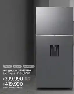 Ripley Samsung - refrigerador top freezer oferta
