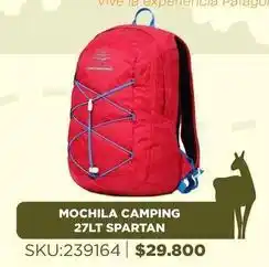 Sánchez & Sánchez Mochila camping 27lt spartan oferta