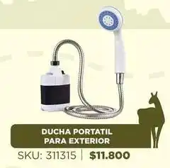Sánchez & Sánchez Ducha portatil para exterior oferta
