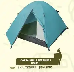 Sánchez & Sánchez Carpa iglu 2 personas dome ii oferta