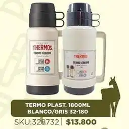 Sánchez & Sánchez Thermos - termo plast. 1800ml blanco/ gris 32-180 oferta
