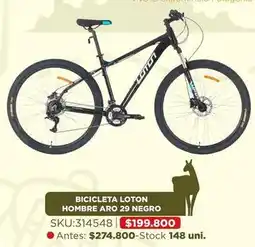Sánchez & Sánchez Bicicleta loton hombre oferta