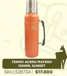 Sánchez & Sánchez Termo acero matero 1200ml sunset oferta