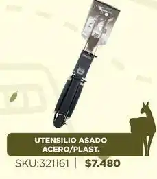Sánchez & Sánchez Utensilio asado acero/plast oferta