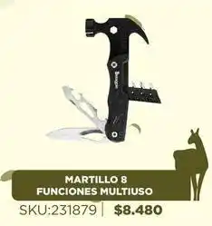Sánchez & Sánchez Martillo 8 funciones multiuso oferta