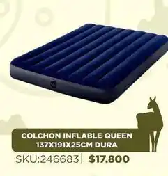 Colchon inflable queen