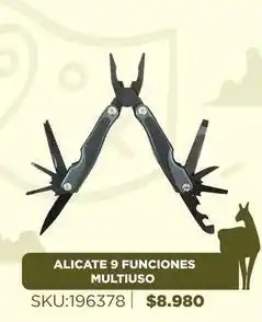 Sánchez & Sánchez Alicate 9 funciones multiuso oferta