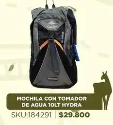 Sánchez & Sánchez Mochila con tomador de agua 10lt oferta