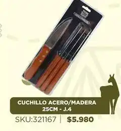Sánchez & Sánchez Cuchillo acero/ madera oferta