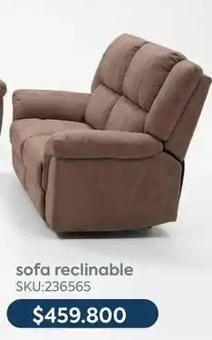 Sánchez & Sánchez Sofa reclinable oferta
