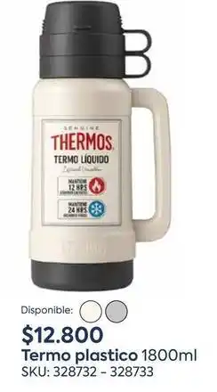 Sánchez & Sánchez Thermos - termo plastico oferta