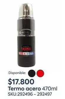 Sánchez & Sánchez Thermos - termo acero 470ml oferta
