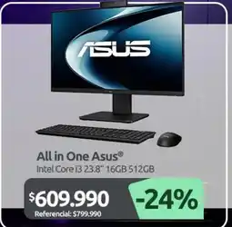 PC Factory Asus - all in one oferta