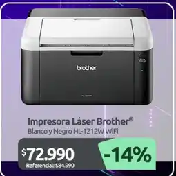 PC Factory Brother - impresora láser oferta
