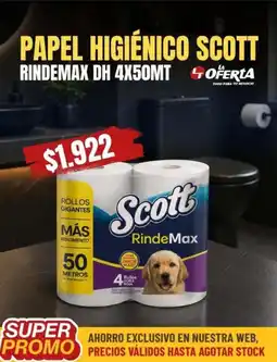 La Oferta Scott - papel higienico oferta