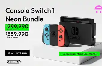 Consola switch 1 neon munde