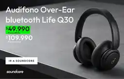Falabella Audifono over-ear bluetooth life q30 oferta