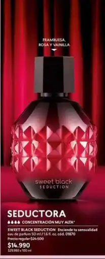 Cyzone Sweet black - seductora swatch black towel oferta