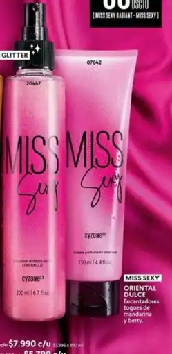 Cyzone Cyzone - mist miss miss so soft soft drinks oferta
