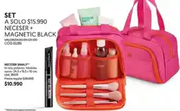 Cyzone Set a solo $15990 neceser + magnetic black oferta