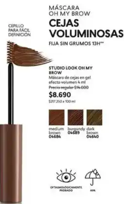 Cyzone Cejas voluminosas oferta