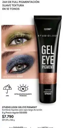 Cyzone Suave - studio look gel eye pigment oferta