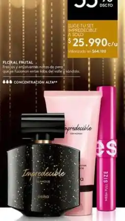 Ésika Mega - elige tu set imperizable oferta