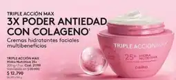 Ésika Triple accion max 3x poder antiedad con colageno oferta