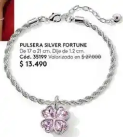 Ésika Pulsera silver fortune oferta